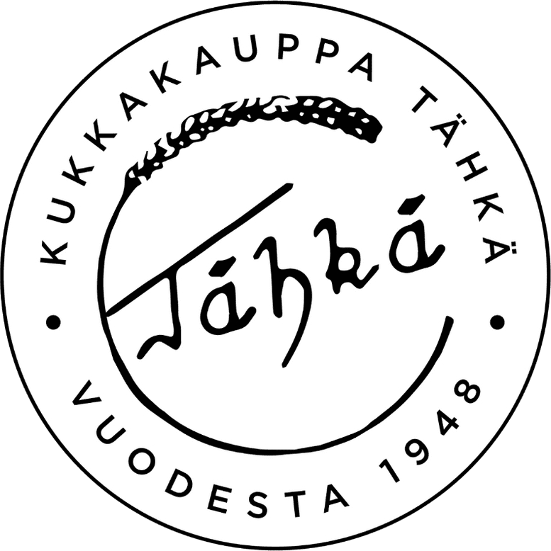 Kukkakauppa Tähkä -logo